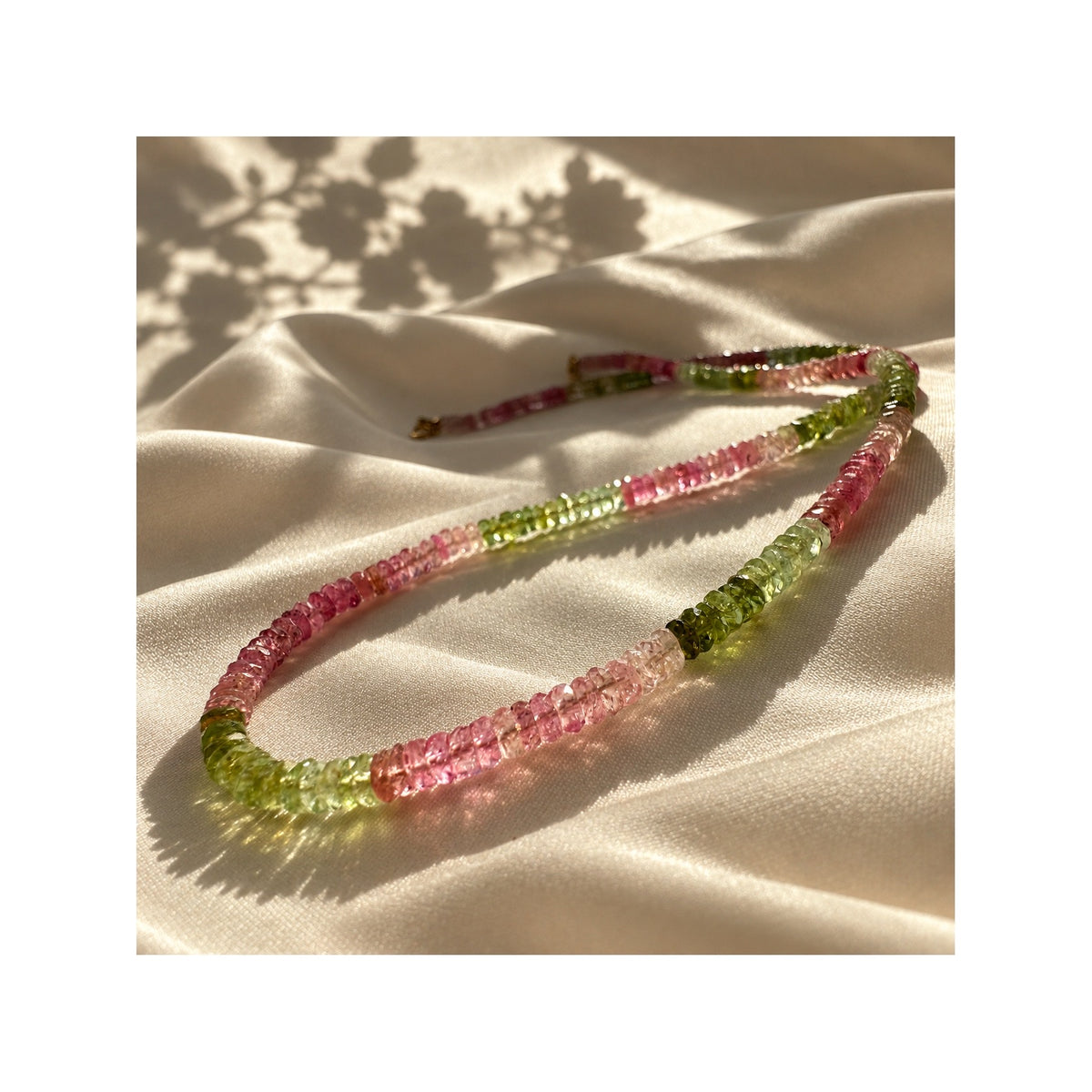 GERTRUDE — Natural AA+ Multi-Tourmaline Necklace