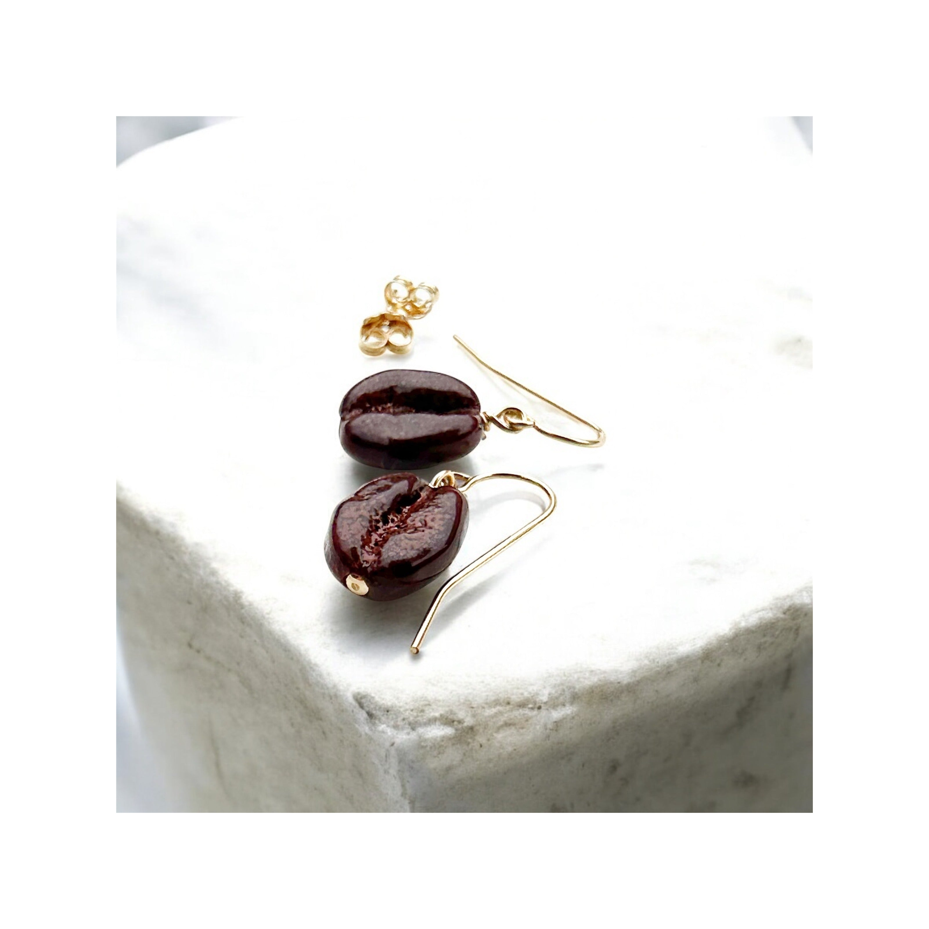 The Brew Drop - Coffee Earrings