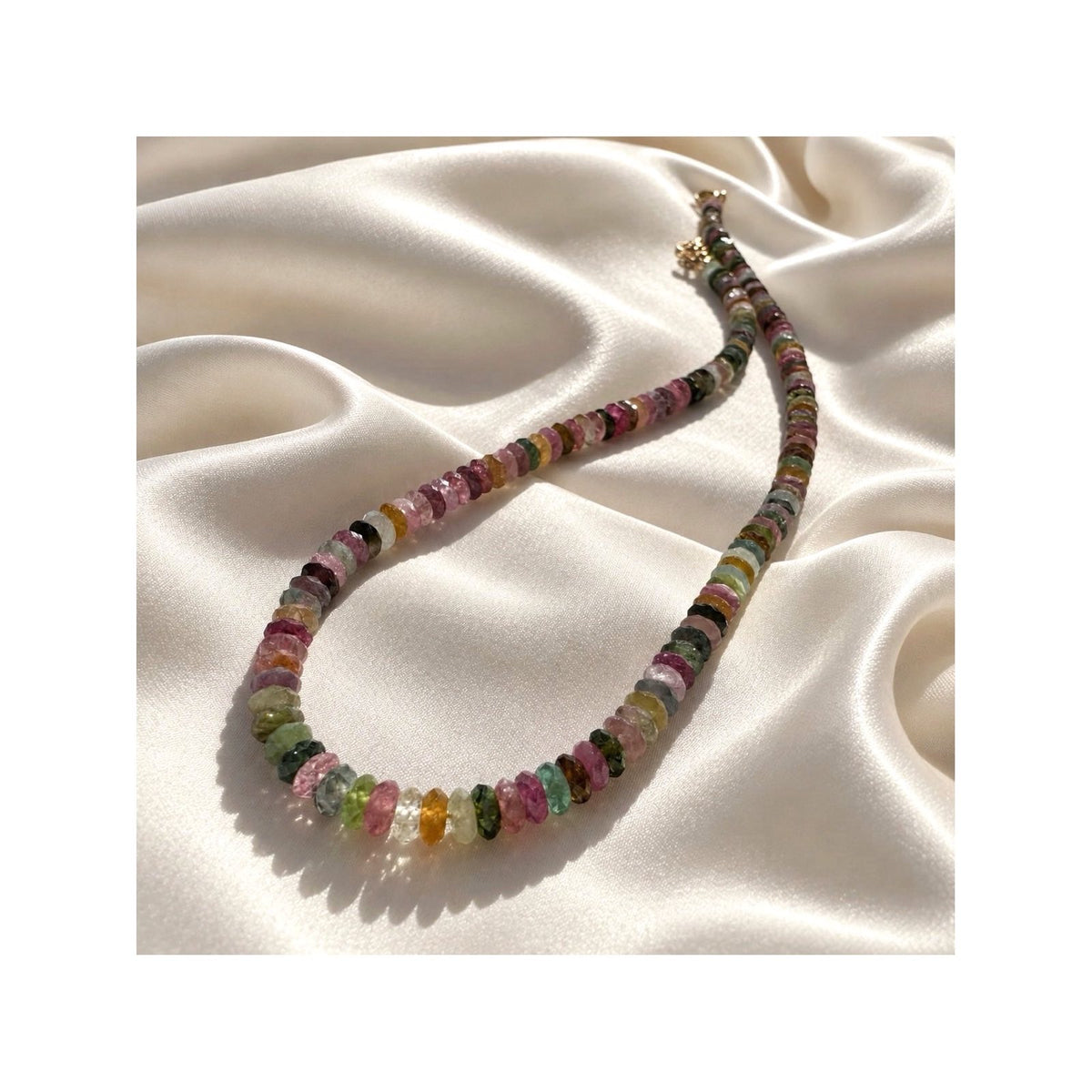 AFTER THE RAIN — Natural Untreated AAA Tourmaline Necklace