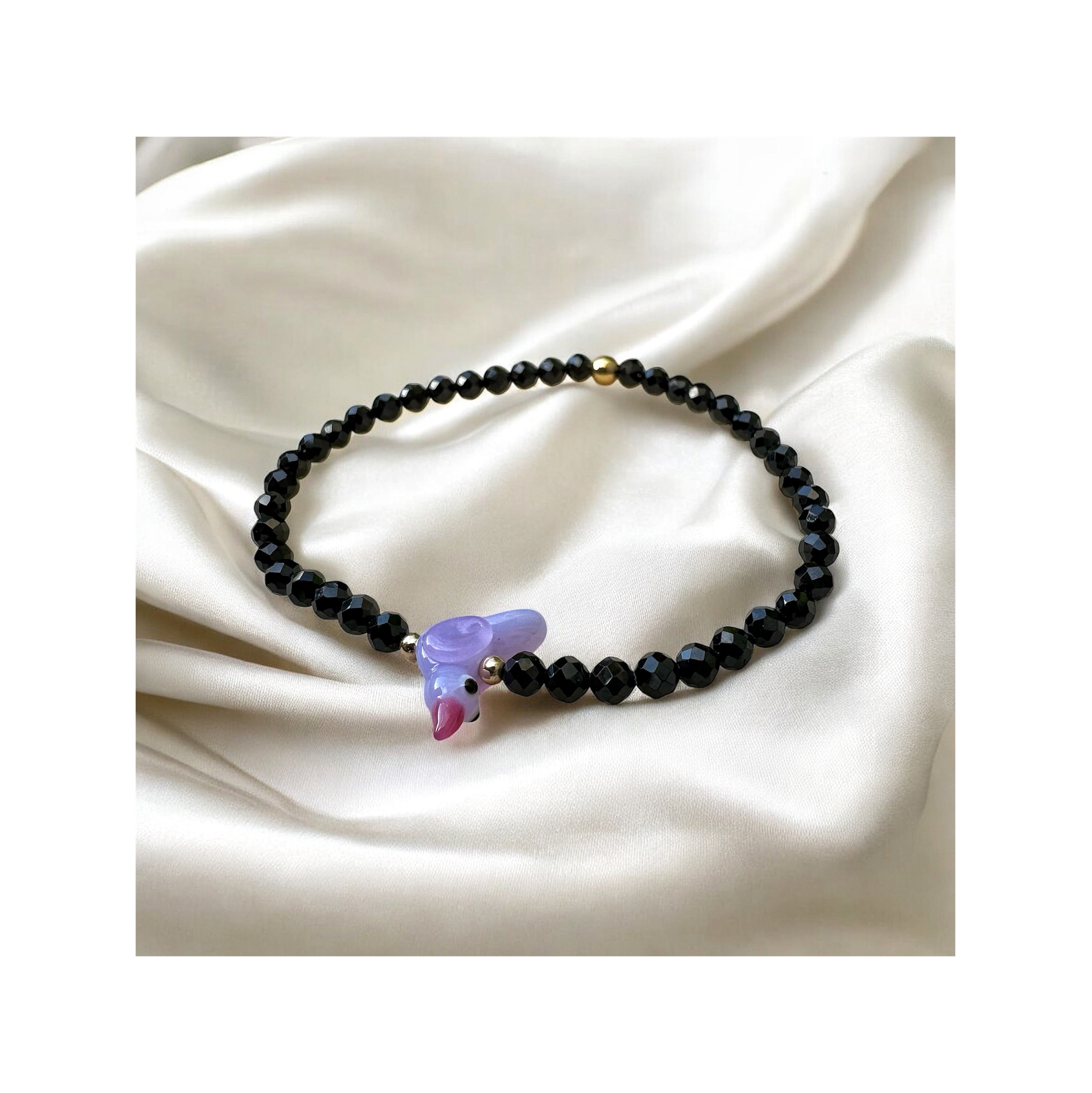 Lavender Rebel – Tiny Songbird of Playful Freedom