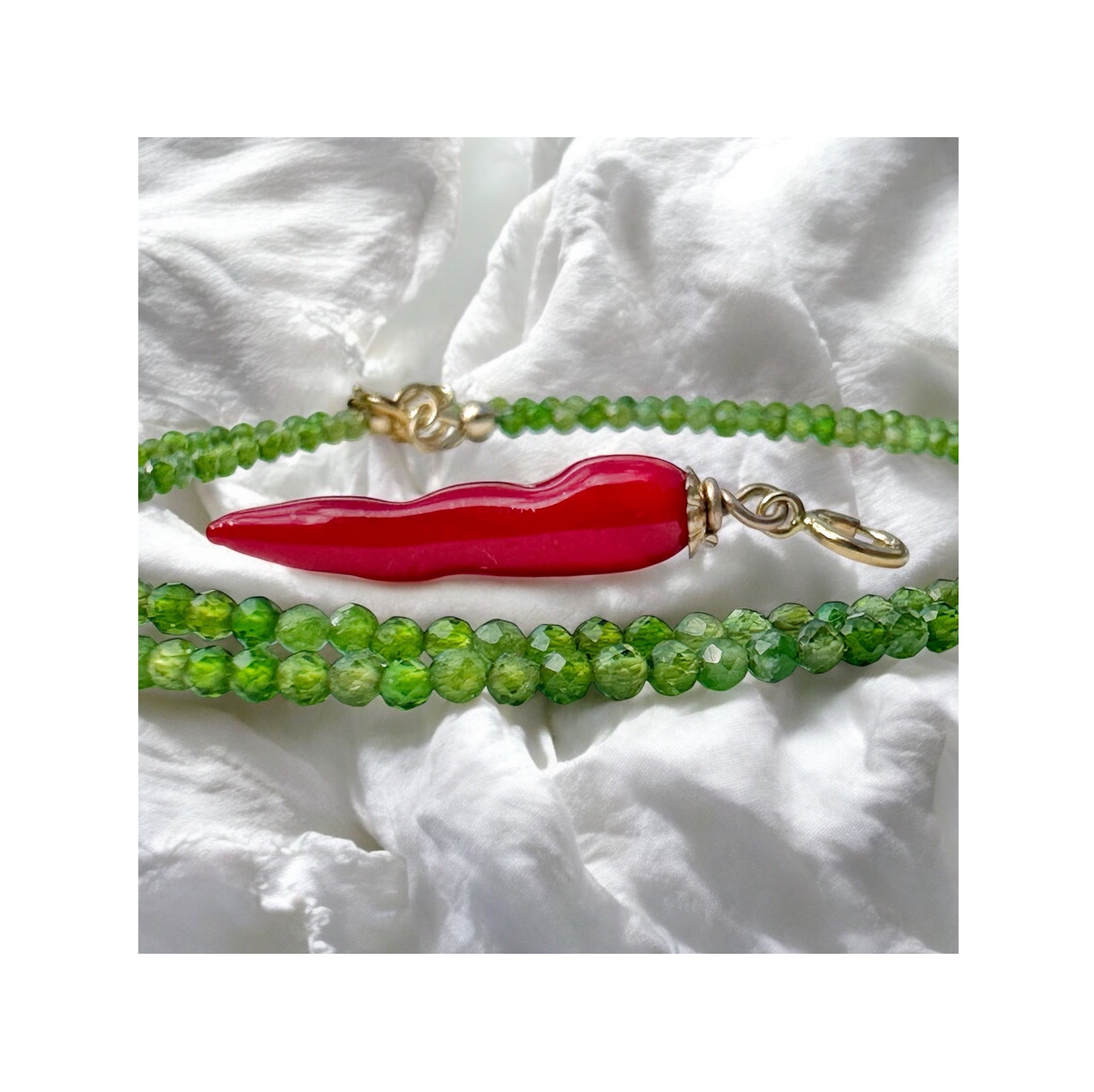Red Ember - Chilli Totem (Charm Only - No Necklace)