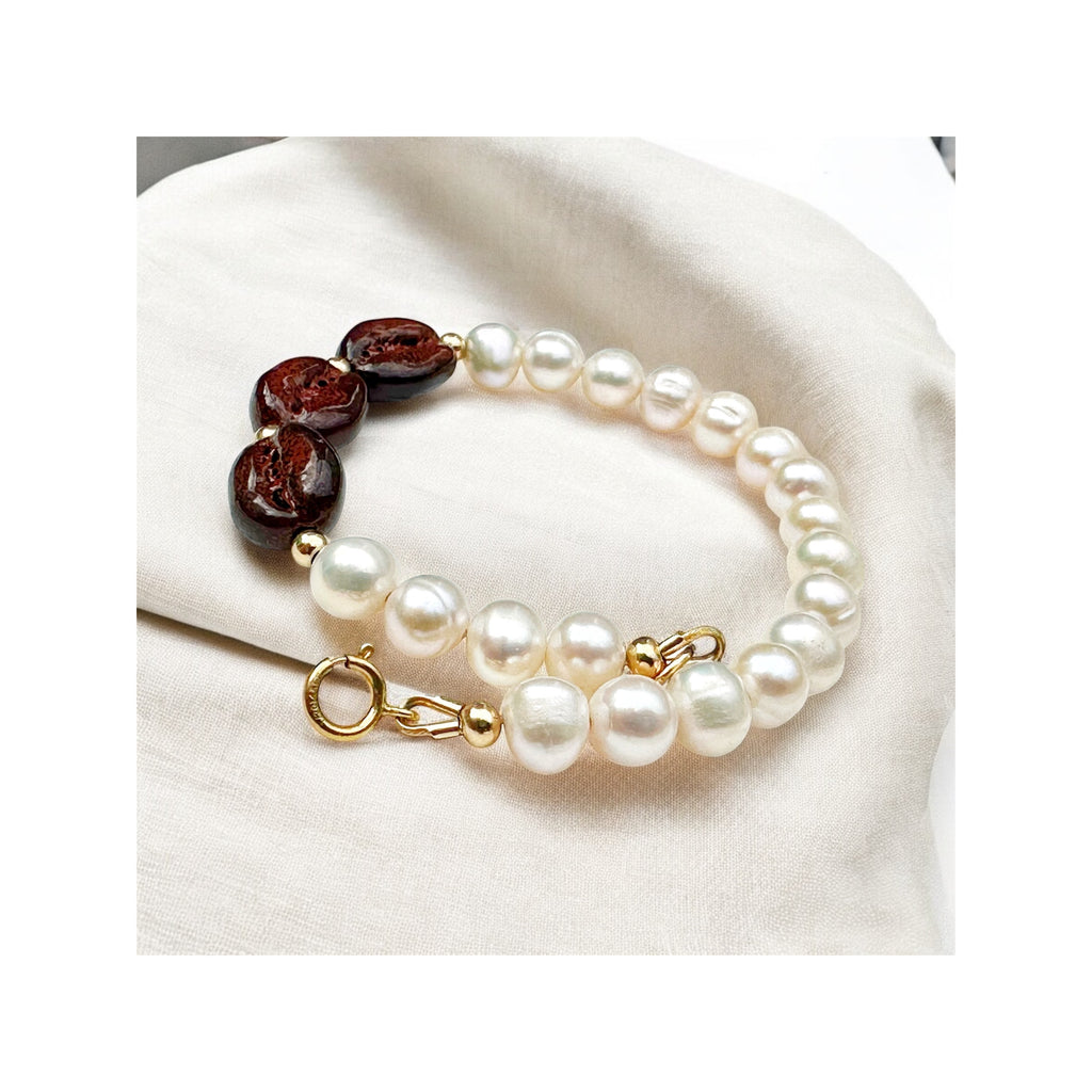 Soft Brew - Murano Coffee Bracelet