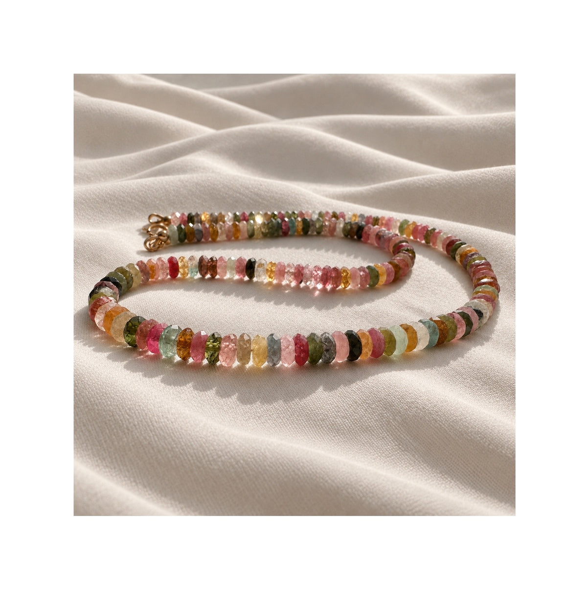 AFTER THE RAIN — Natural Untreated AAA Tourmaline Necklace