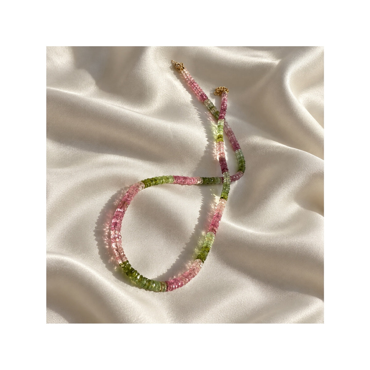 GERTRUDE — Natural AA+ Multi-Tourmaline Necklace