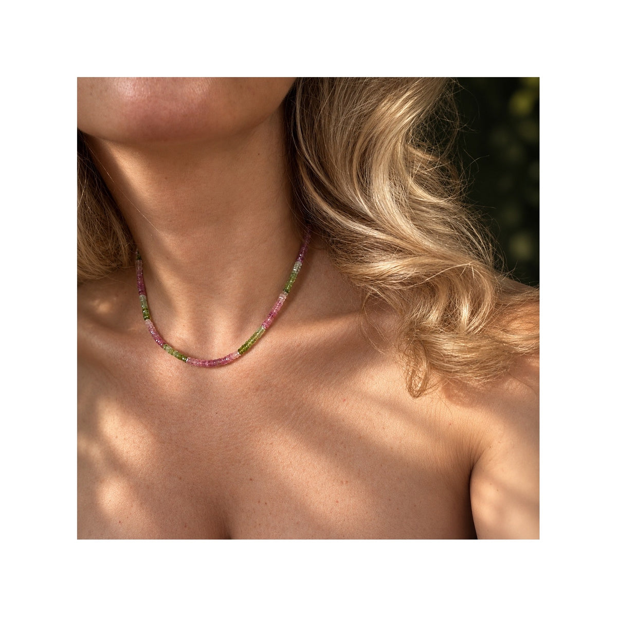 GERTRUDE — Natural AA+ Multi-Tourmaline Necklace