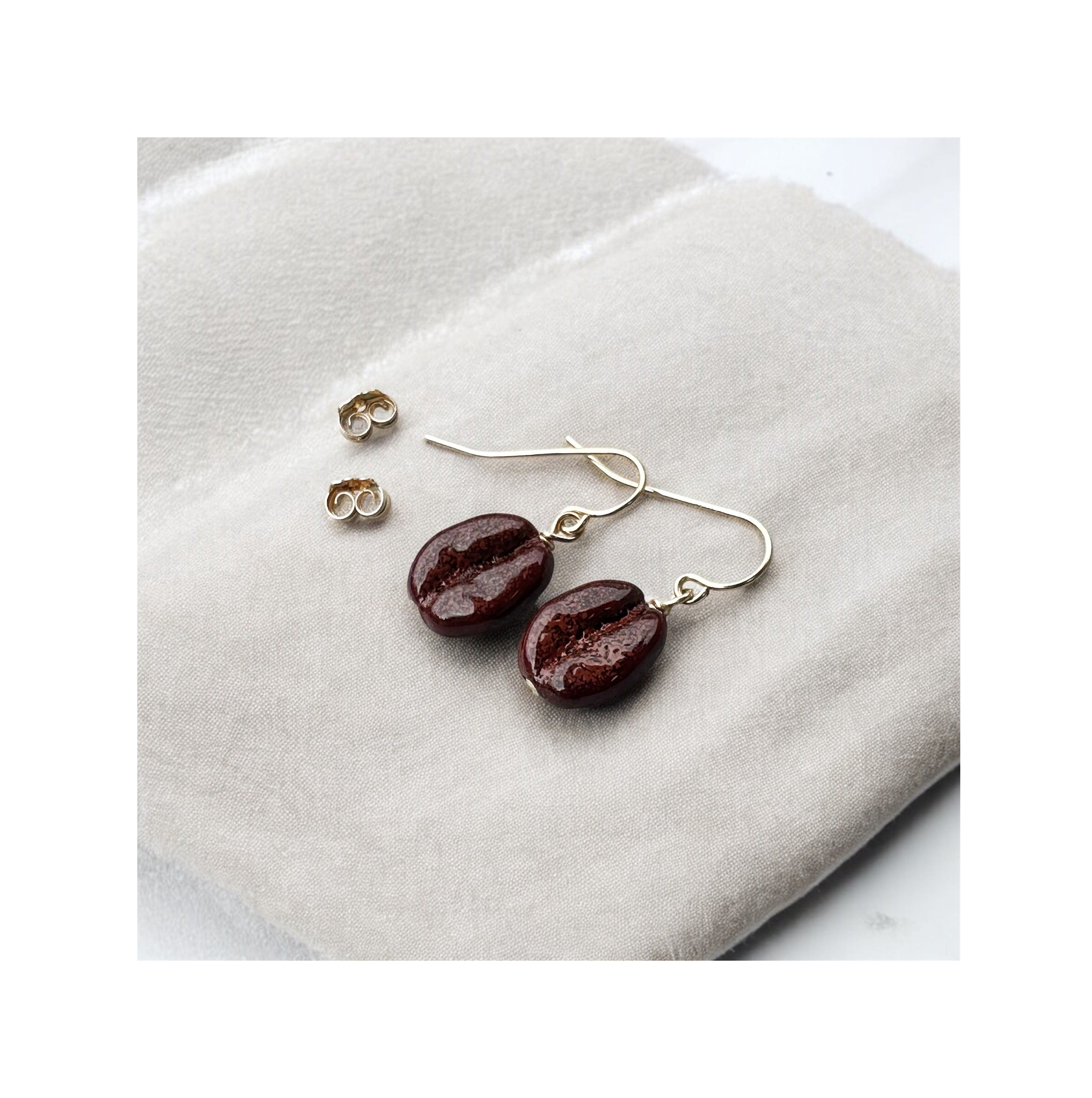 The Brew Drop - Coffee Earrings