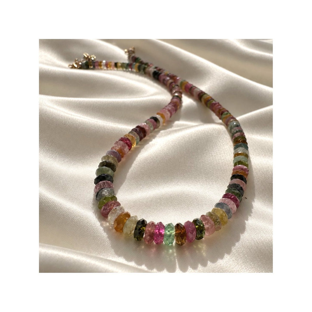 AFTER THE RAIN — Natural Untreated AAA Tourmaline Necklace