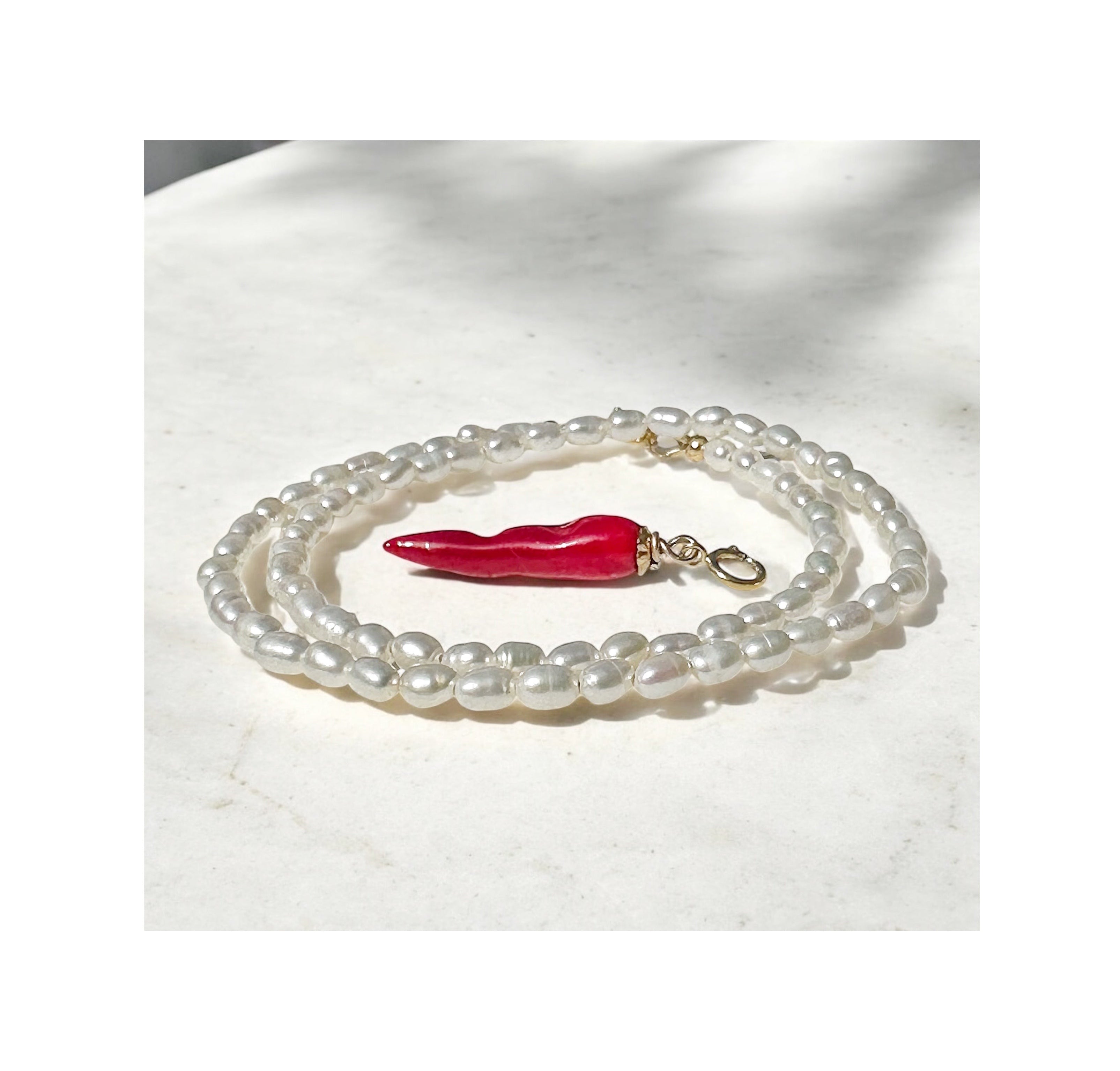 Red Ember - Chilli Totem (Charm Only - No Necklace)