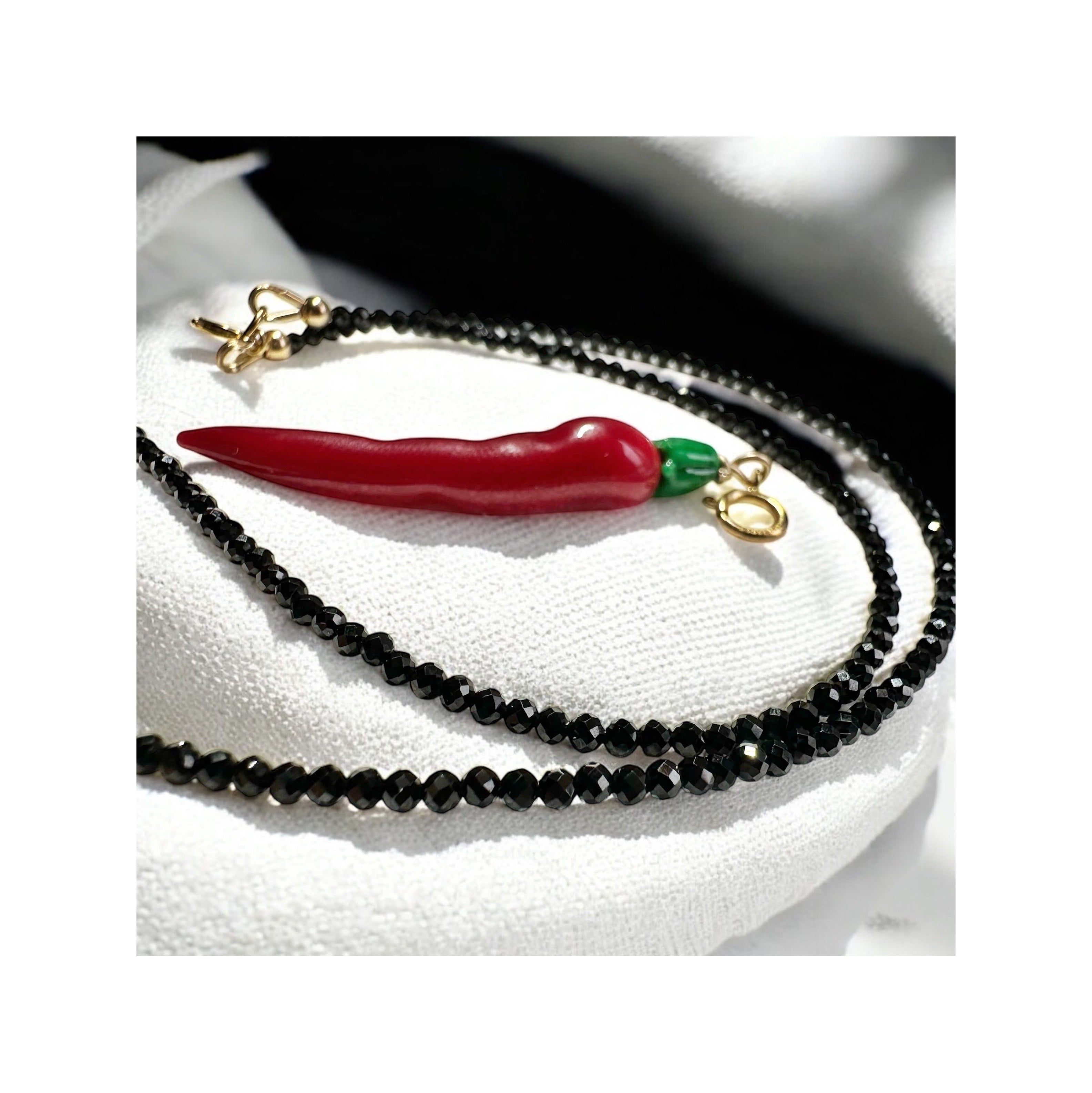 Verde Ardente – Flame Chilli Totem (Charm Only - No Necklace)