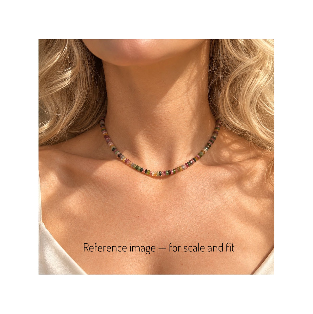 AFTER THE RAIN — Natural Untreated AAA Tourmaline Necklace